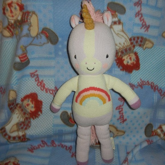 cuddle + kind Other - Cuddle + Kind Unicorn Rainbow  ZOE     20"
